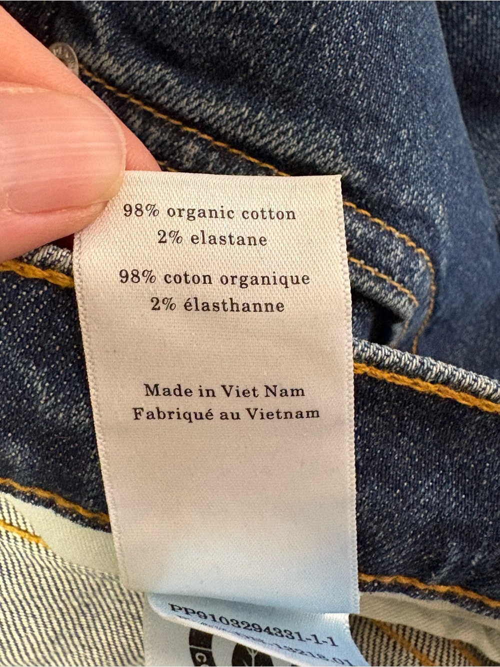 Everlane The 90’s Forever Jean Dark Indigo Wash NWT - Picture 12 of 16